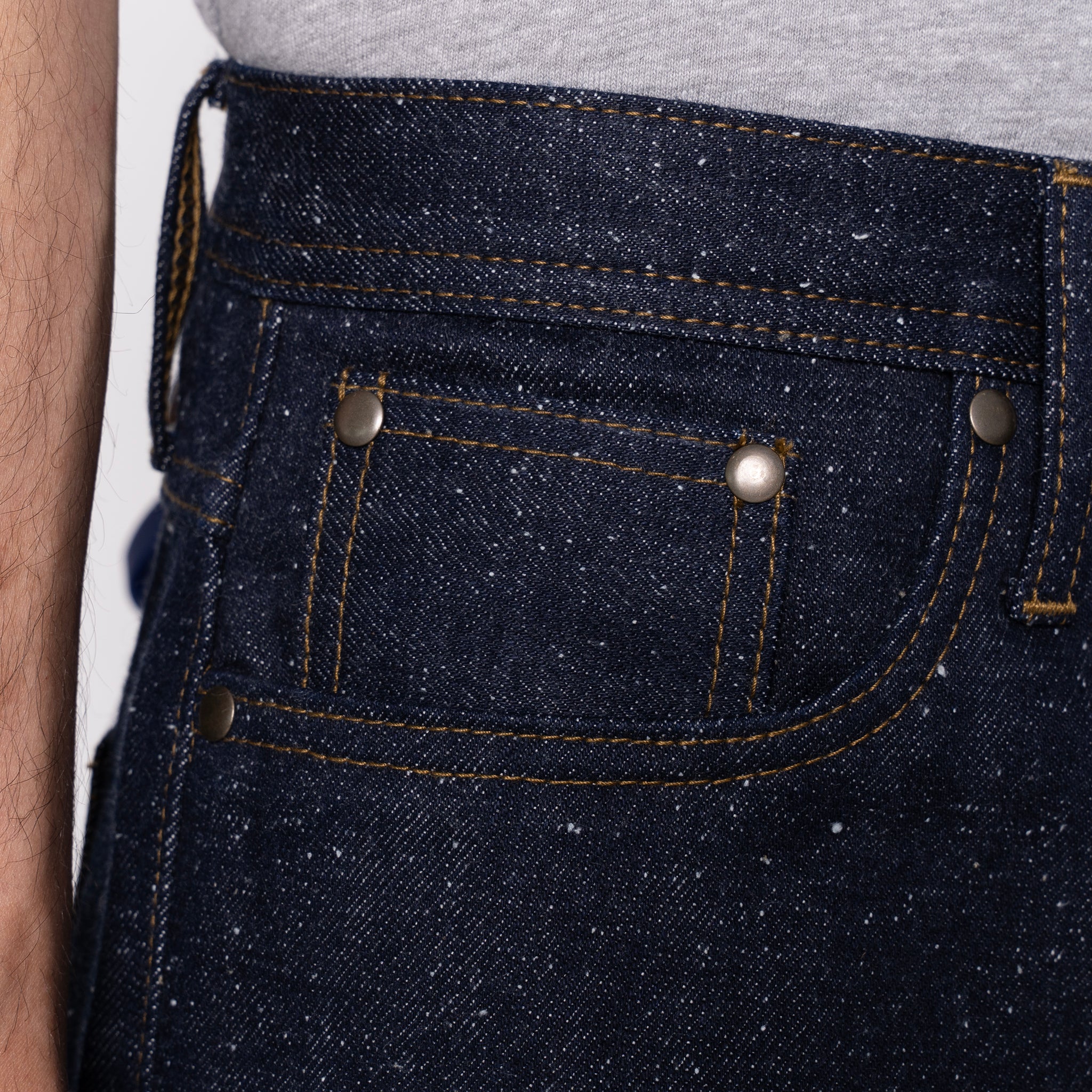 UB343 Straight Fit - 18oz Neppy Selvedge | The Unbranded Brand