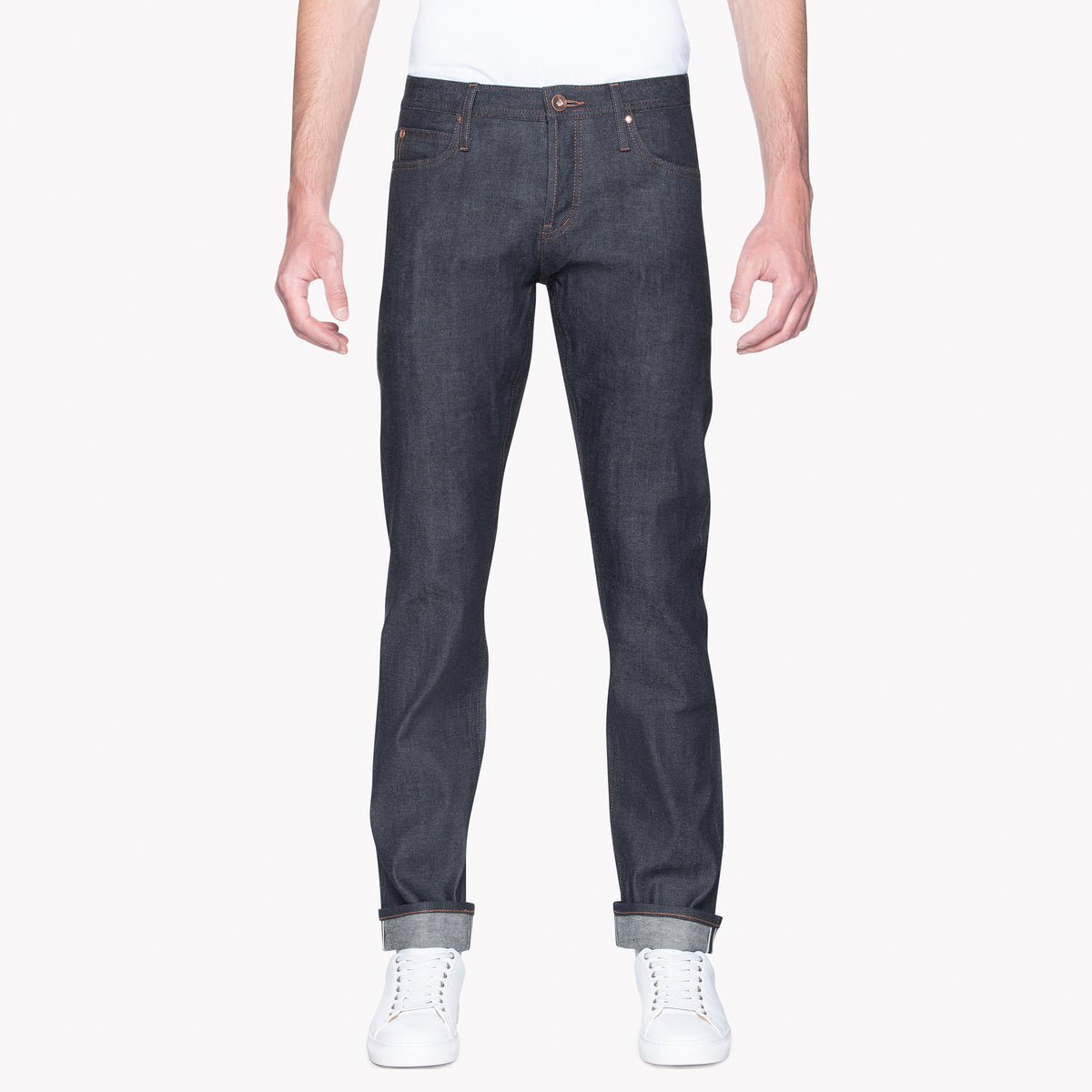 MEN'S STRETCH SELVEDGE SLIM FIT JEANS