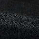 UB144 Skinny Fit 11oz Solid Black Stretch Selvedge Denim | The Unbranded Brand