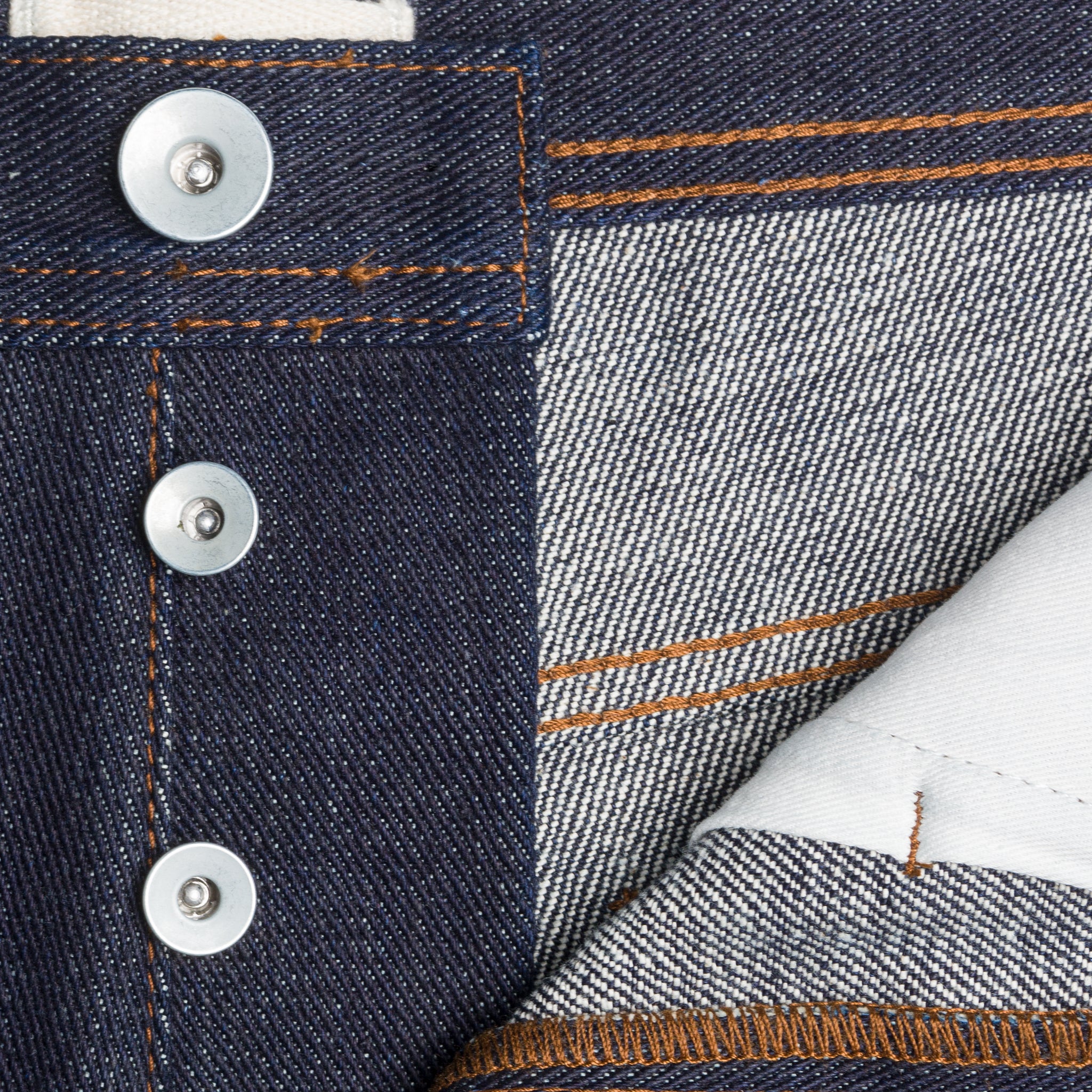 UB221 Tapered Fit 21oz Heavyweight Indigo Selvedge Denim | The Unbranded Brand