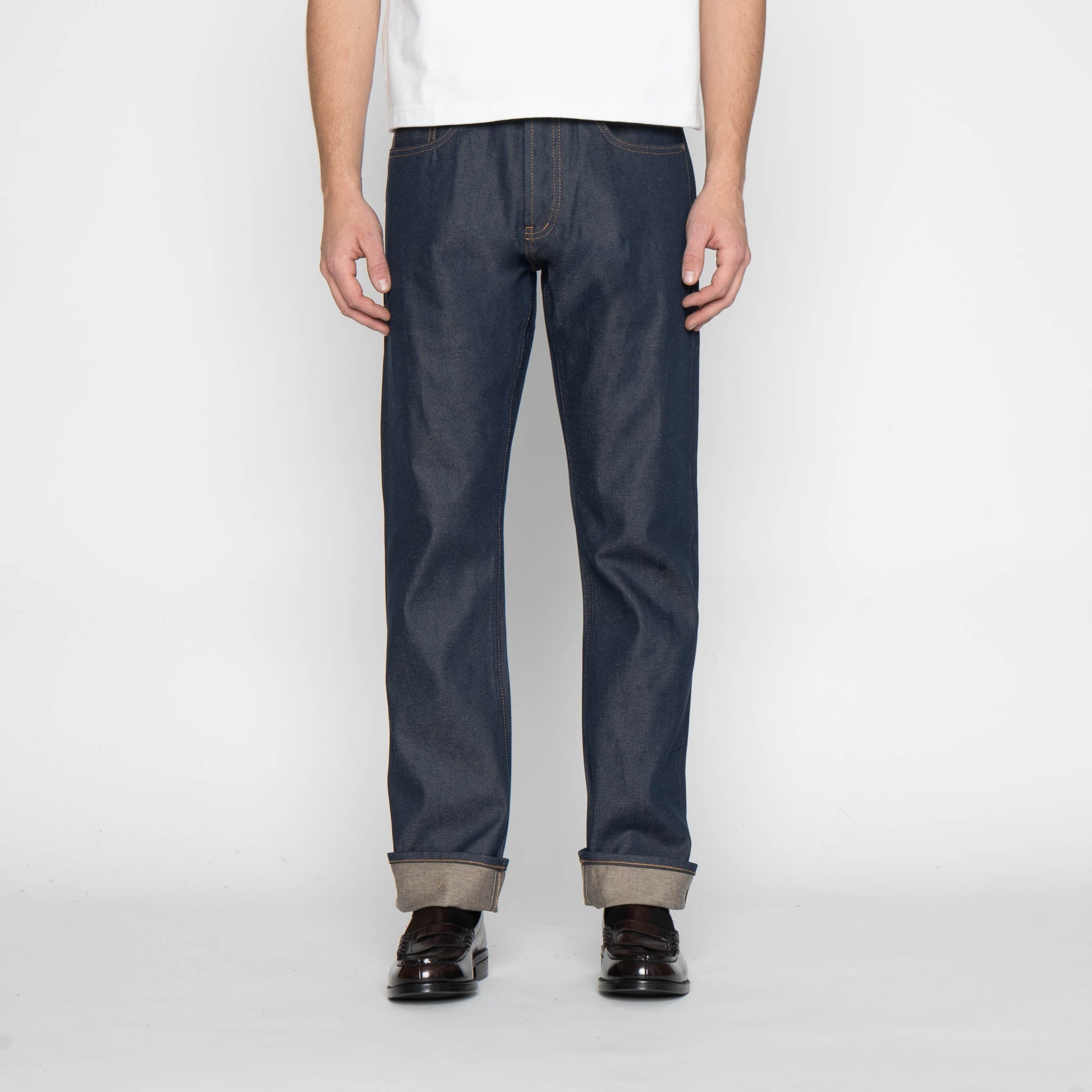 UB721 Wide Fit - 21oz Indigo Selvedge Denim |The Unbranded Brand
