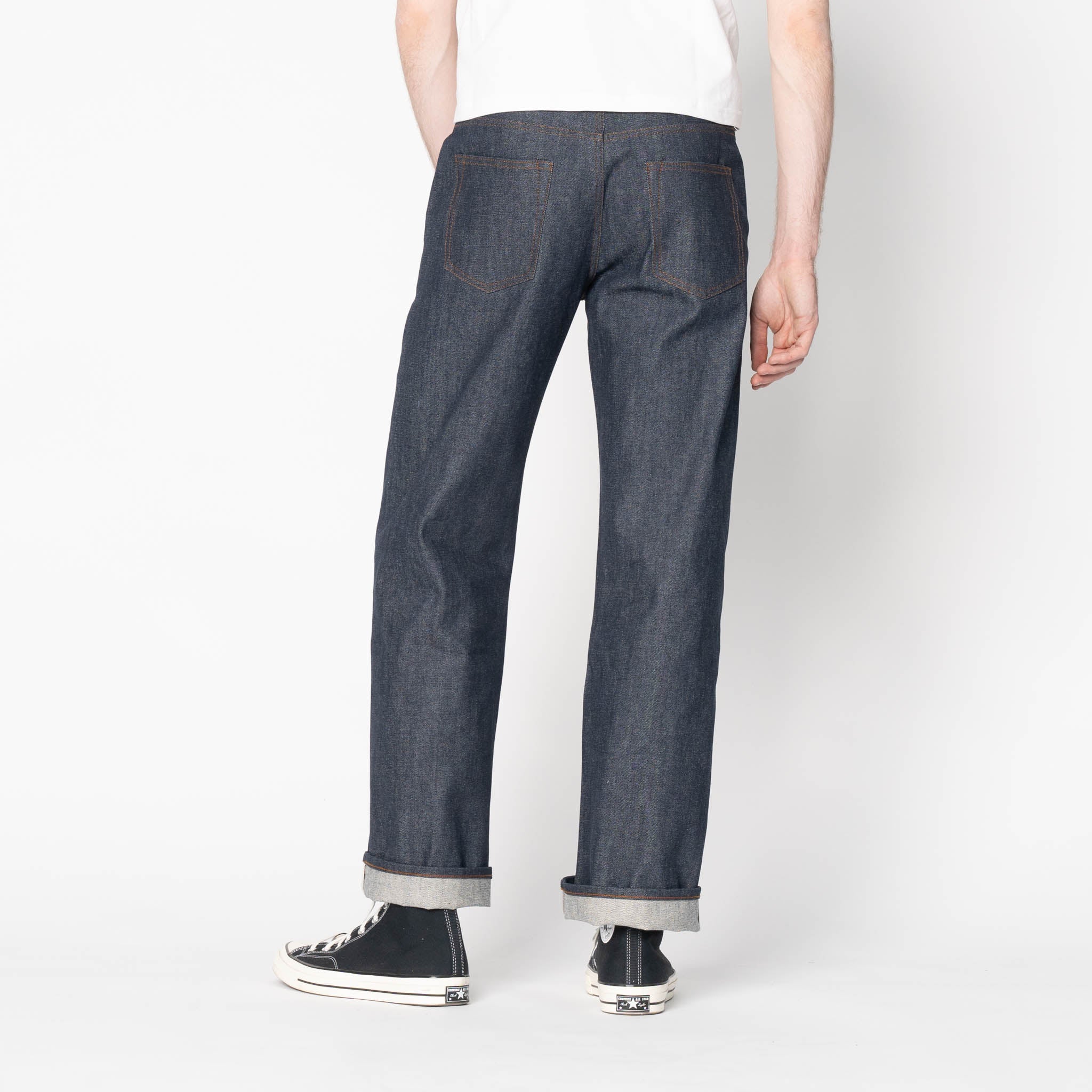 UB701 Wide Fit 14.5oz Indigo Selvedge Denim | The Unbranded Brand