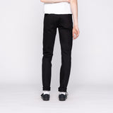 UB142 Skinny Fit - 21oz Heavyweight Solid Black Selvedge | The Unbranded Brand