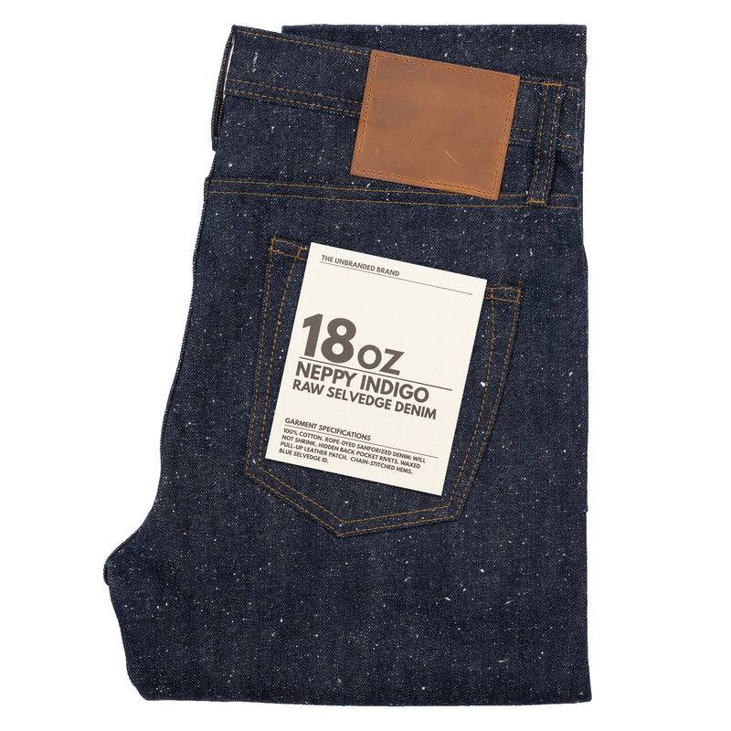 UB143 Skinny Fit - 18oz Neppy Selvedge | The Unbranded Brand