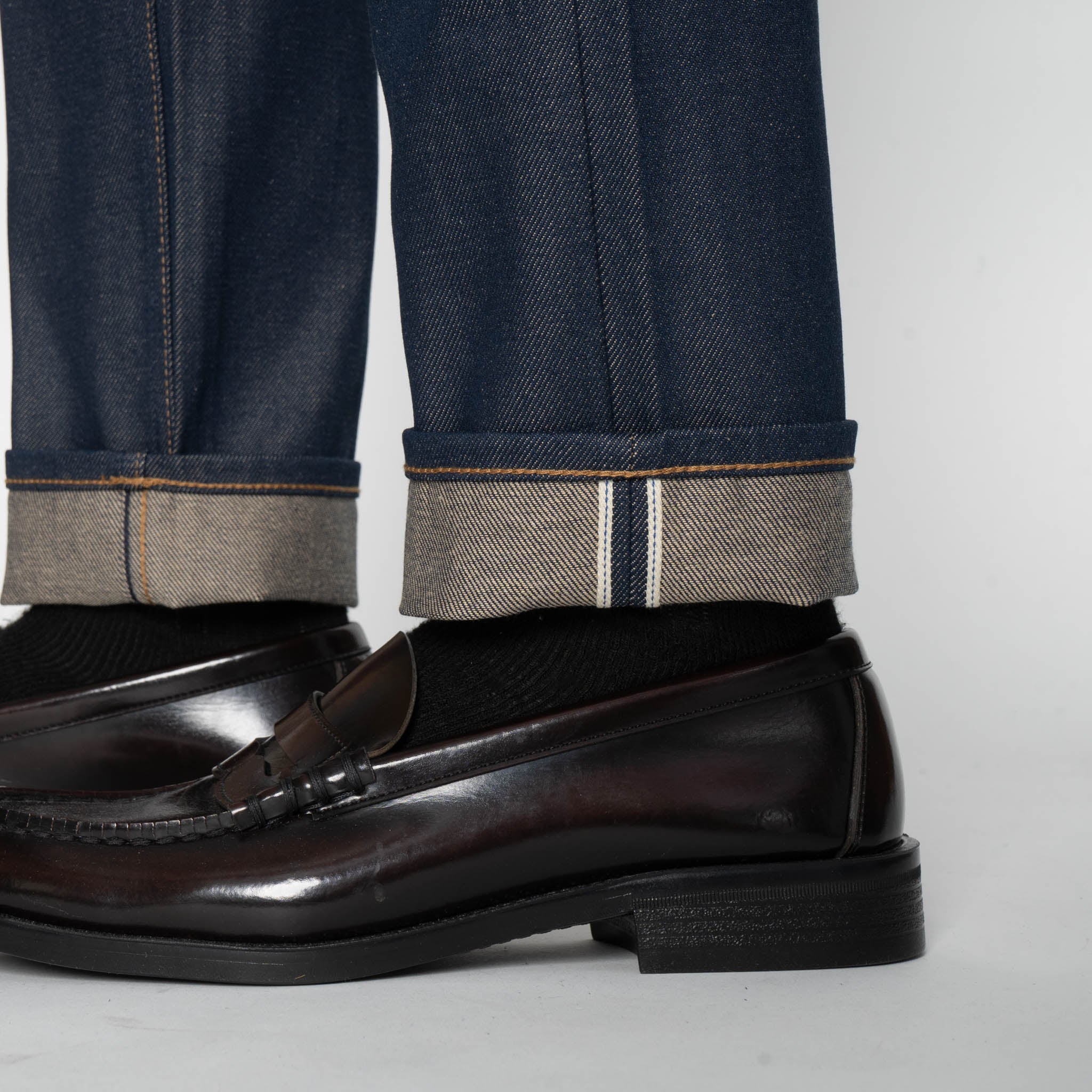 UB154 Skinny Fit - 13.5oz Vintage Blue Selvedge