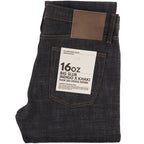 UB173 Skinny Fit - 16oz. Slubby Selvedge Denim With Khaki Weft