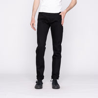 UB242 Tapered Fit - 21oz Heavyweight Solid Black Selvedge | The Unbranded Brand