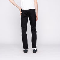 UB242 Tapered Fit - 21oz Heavyweight Solid Black Selvedge | The Unbranded Brand