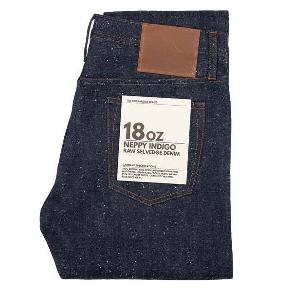 UB243 Tapered Fit - 18oz Neppy Selvedge | The Unbranded Brand