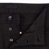 UB442 Tight Fit - 21oz Heavyweight Solid Black Selvedge | The Unbranded Brand