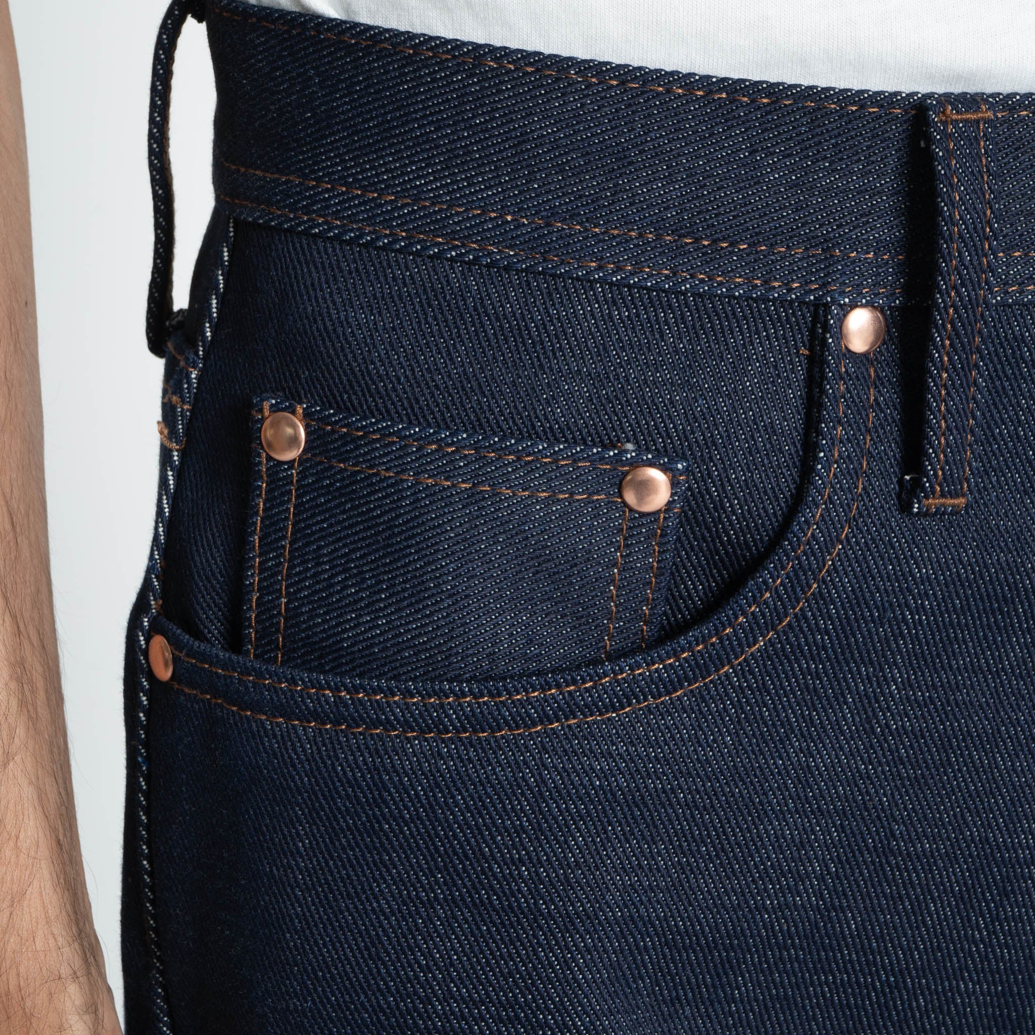 UB721 Wide Fit - 21oz Indigo Selvedge Denim |The Unbranded Brand