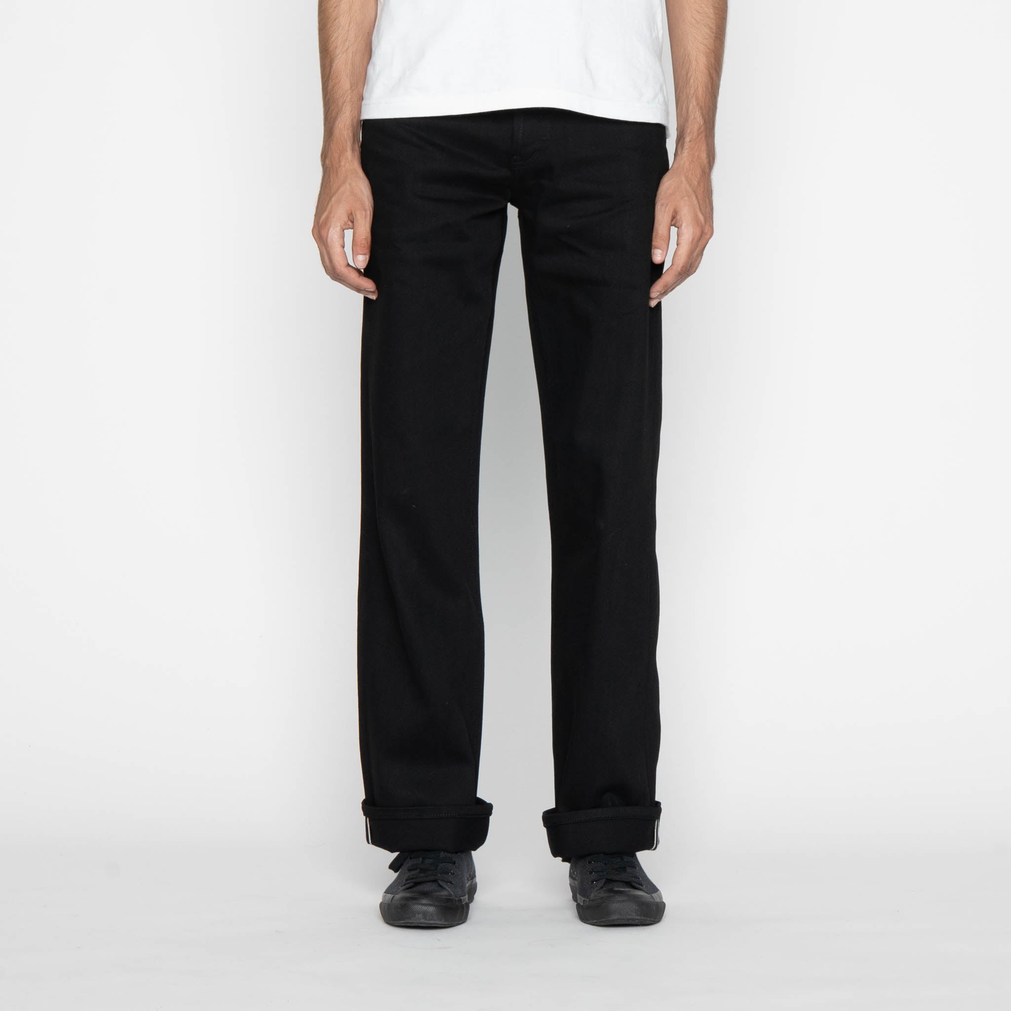 b*o様 Rigid Loose Fit Selvedge Jean Black Supreme Rigid Loose Fit Selvedge Jean (FW25) - $198