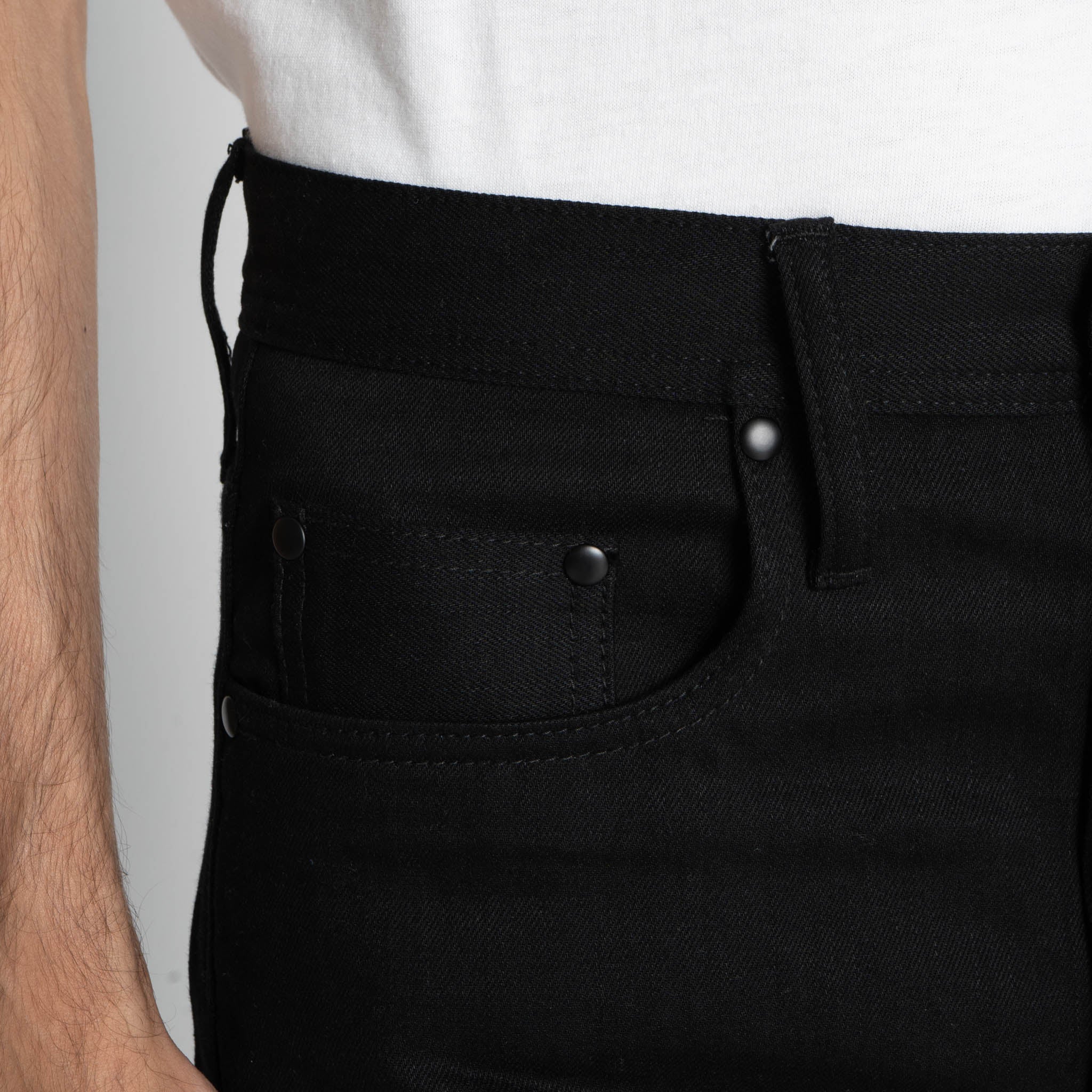 b*o様 Rigid Loose Fit Selvedge Jean Black Supreme Rigid Loose Fit Selvedge Jean (FW25) - $198