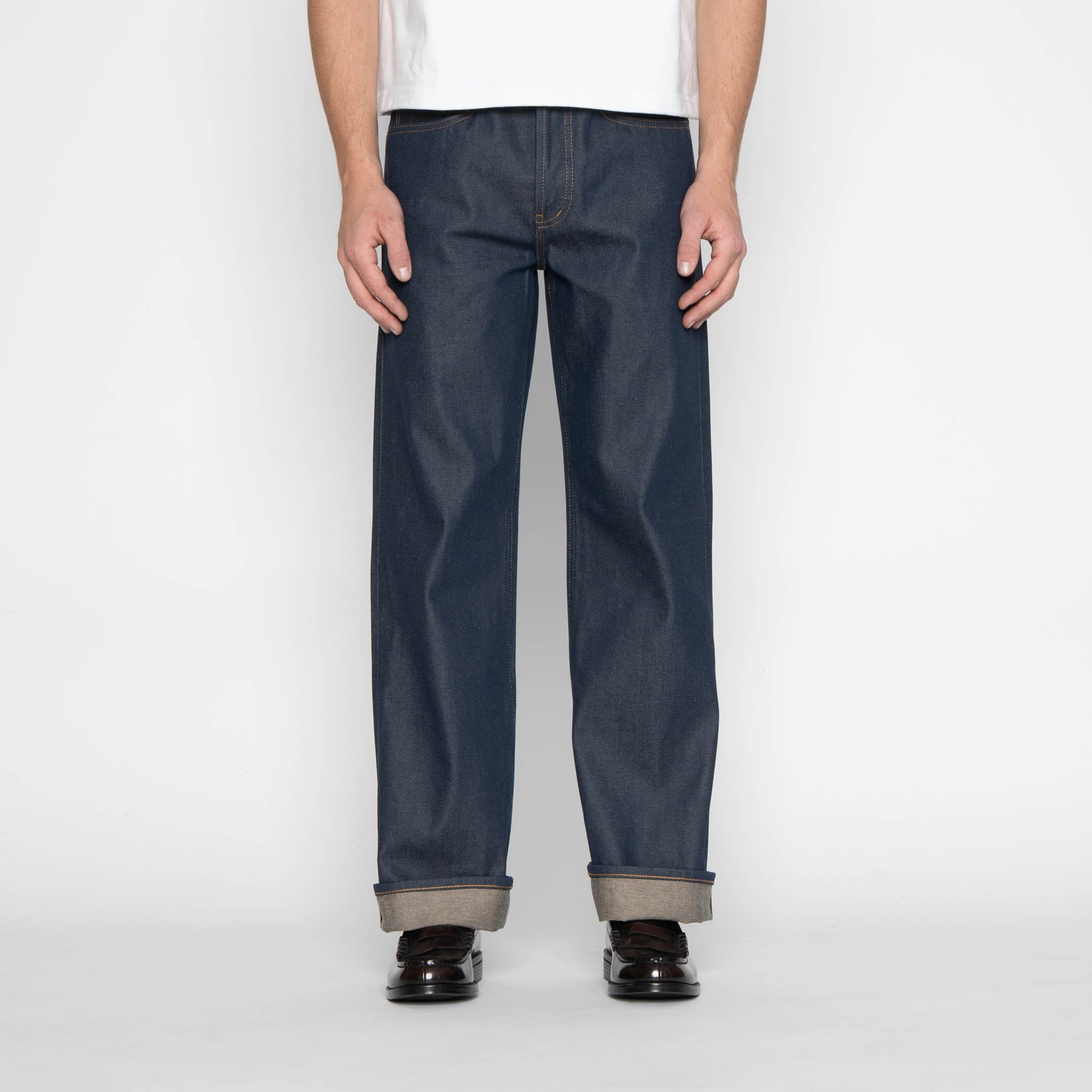 UB754 Wide Fit - 13.5oz Vintage Blue Selvedge