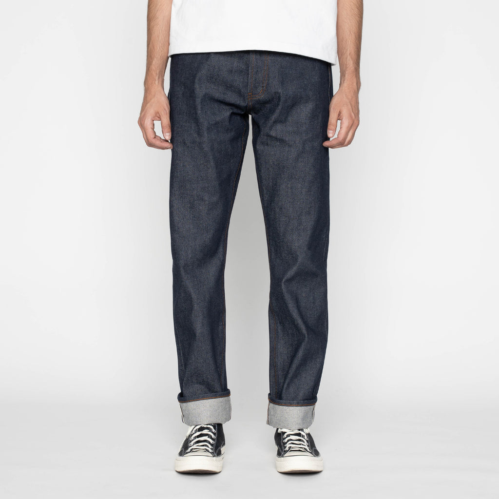 UB801 Relaxed Straight Fit  - 14.5oz Indigo Selvedge