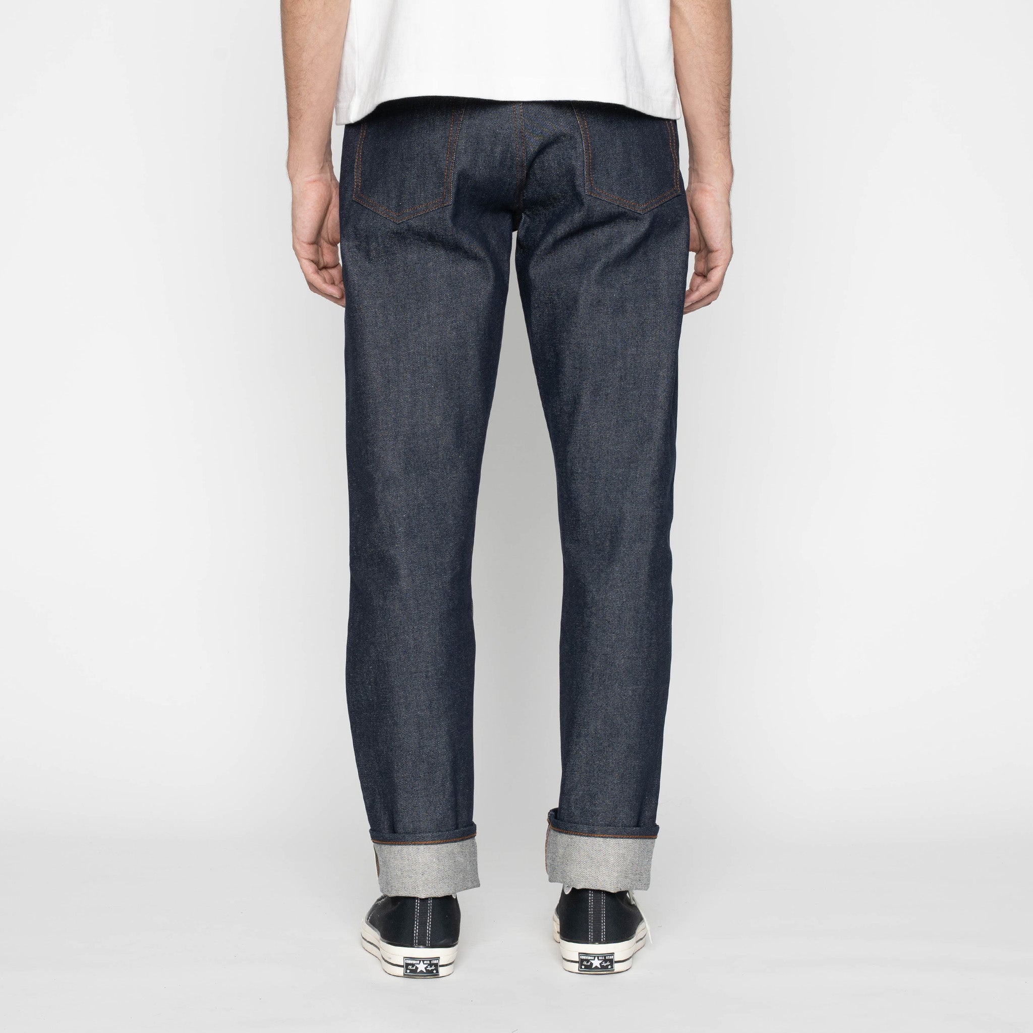 UB801 Relaxed Straight Fit  - 14.5oz Indigo Selvedge