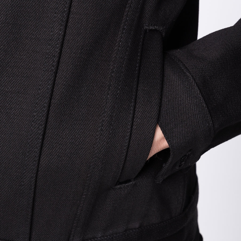 Selvedge Denim Backstrap Utility Jacket main image 1