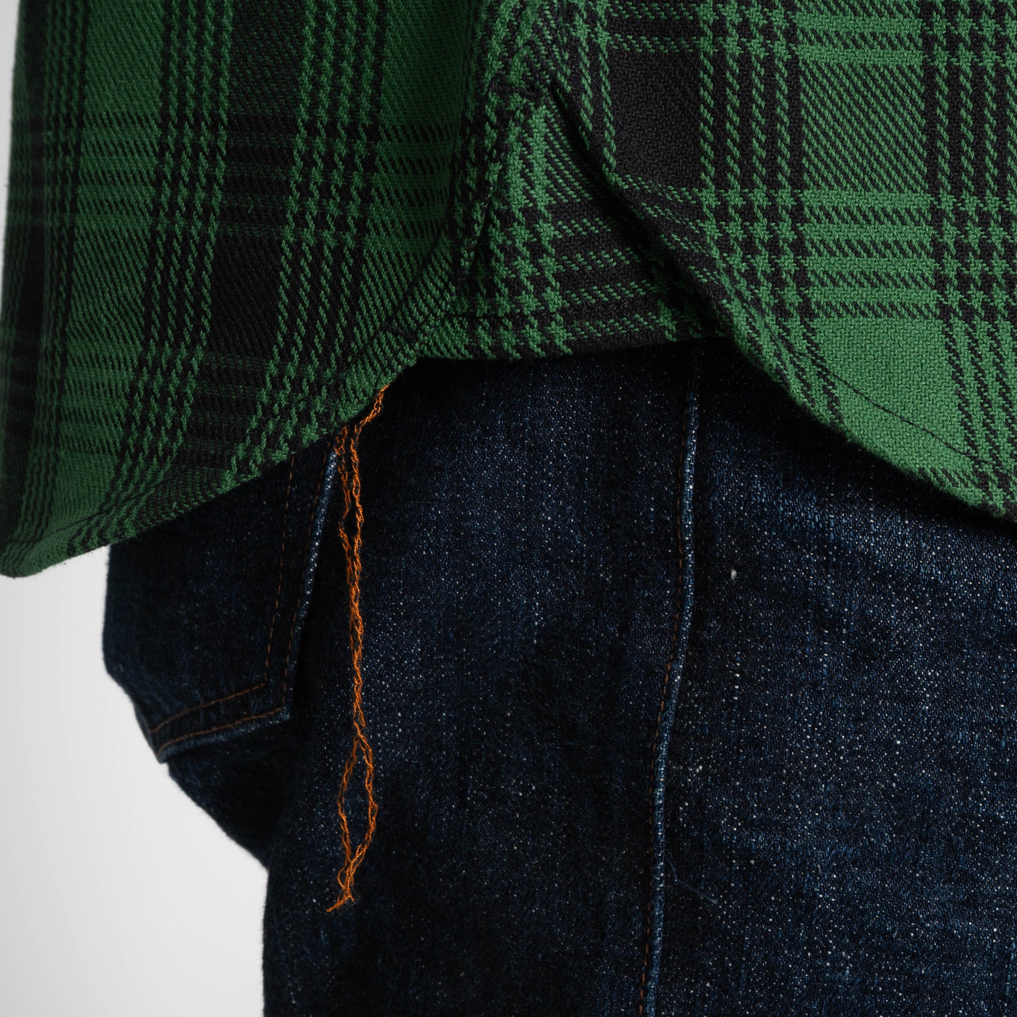 UBS430 Work Shirt - Ultra Heavyweight Flannel Green