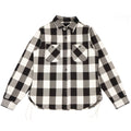 UBS431 Work Shirt - Ultra Heavyweight Flannel Ecru