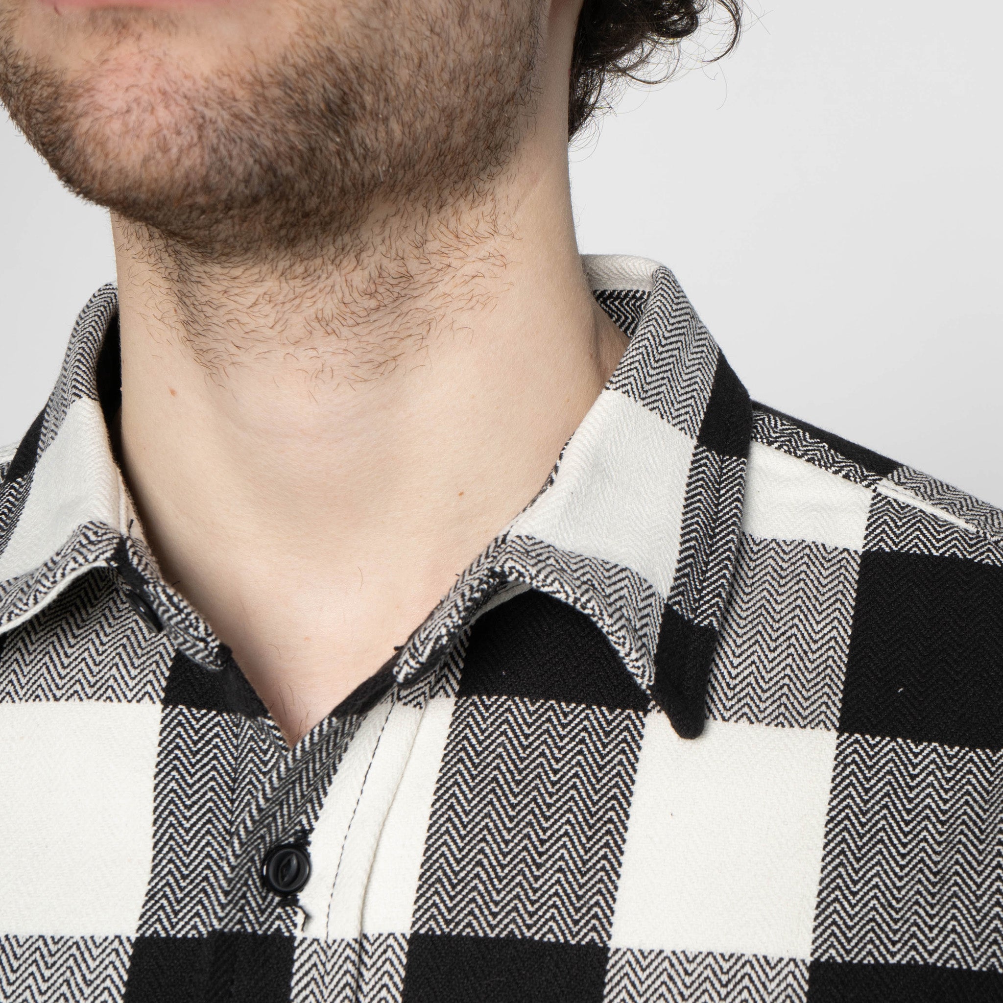 UBS431 Work Shirt - Ultra Heavyweight Flannel Ecru – The Unbranded