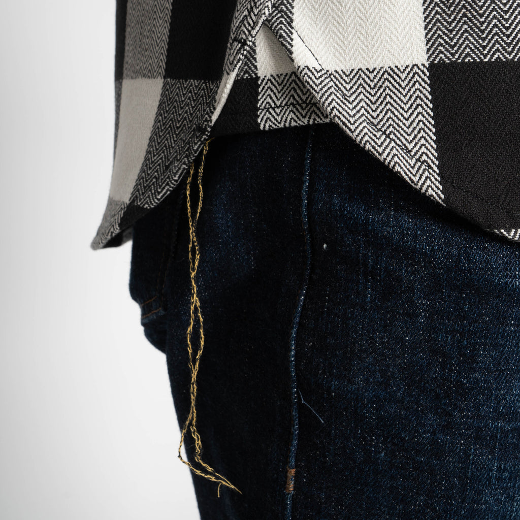 UBS431 Work Shirt - Ultra Heavyweight Flannel Ecru