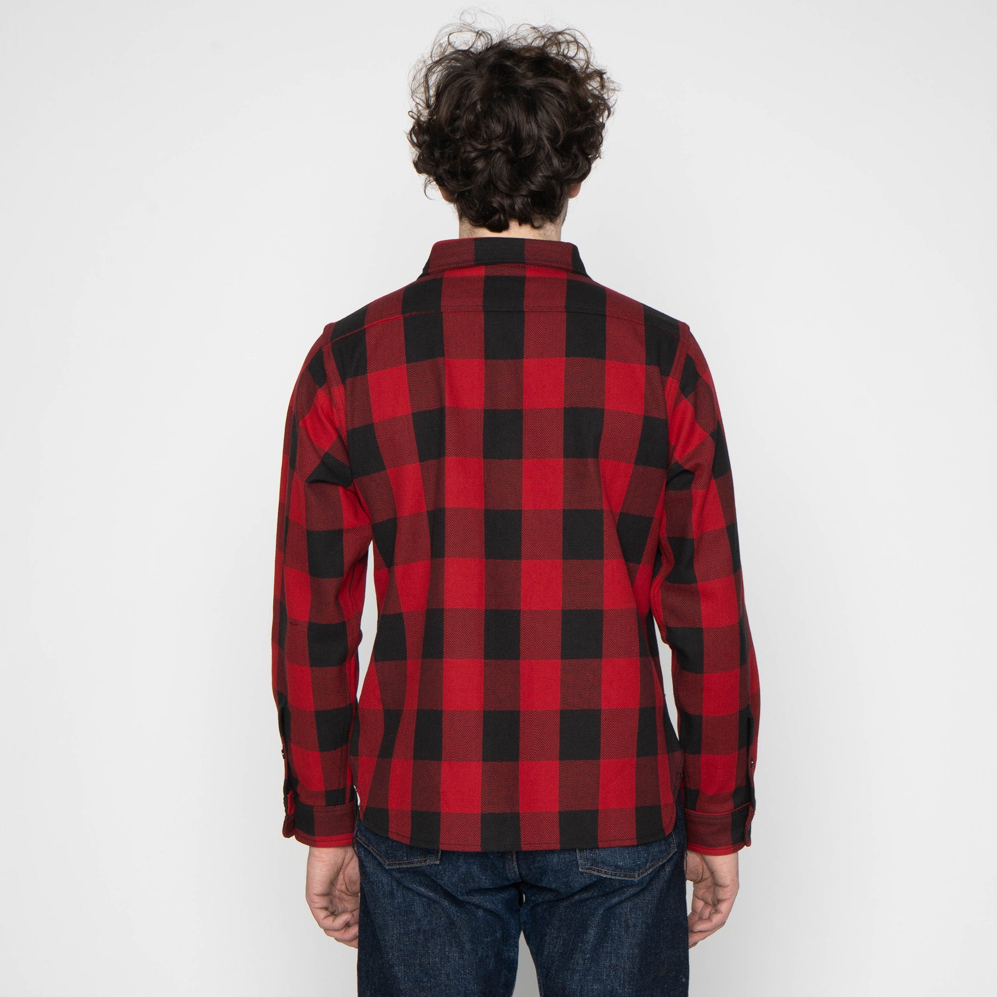UBS432 Work Shirt - Ultra Heavyweight Flannel Red