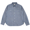 UBS435 Work Shirt - Selvedge Chambray - Blue