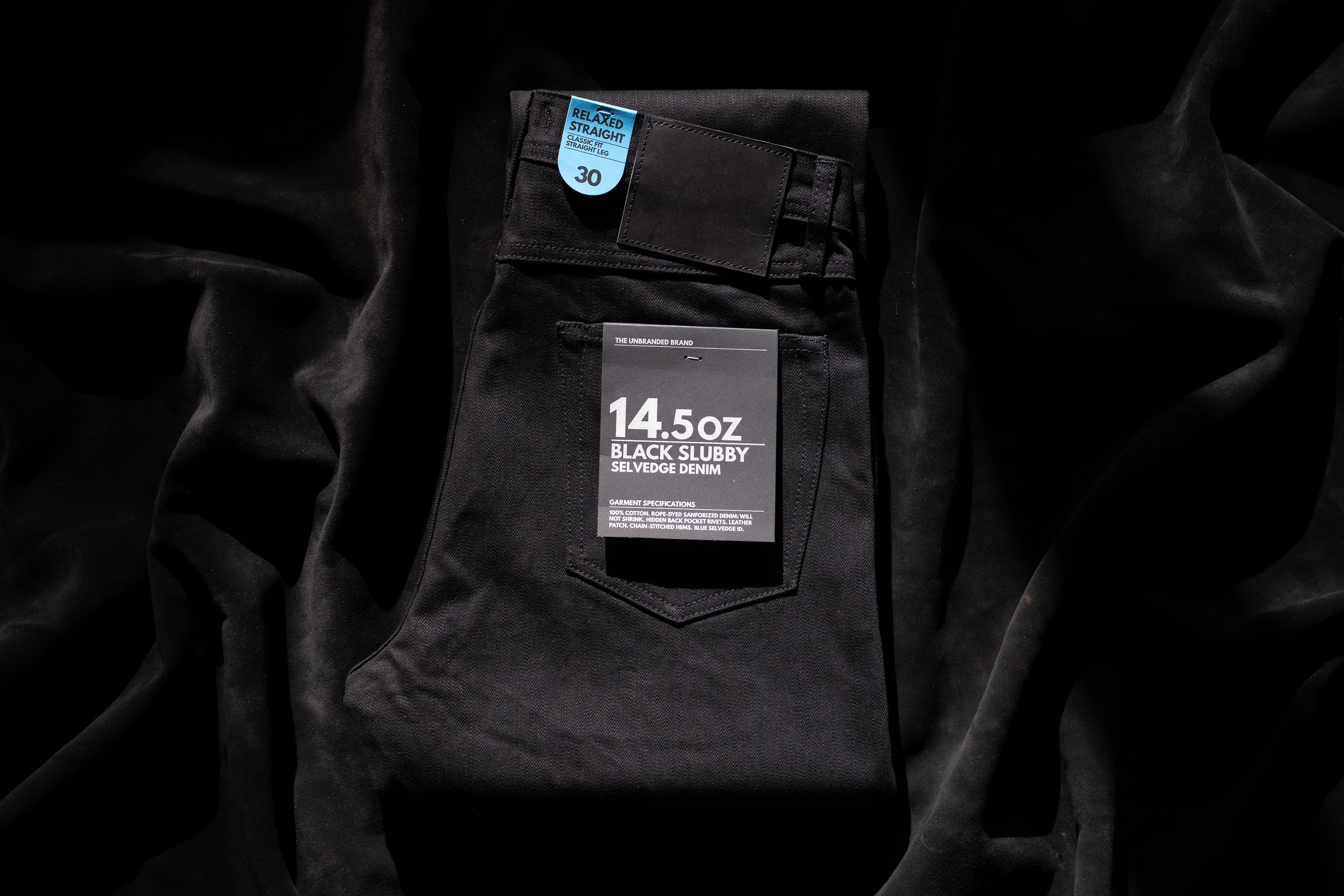 ジャケット・アウター The Unbranded Brand UBx48_Black_Slubby_social-1.