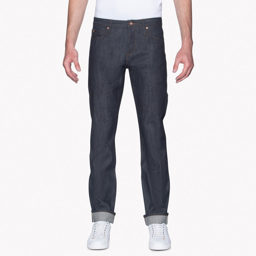 UB101 Skinny Fit 14.5oz Indigo Selvedge Denim | The Unbranded Brand