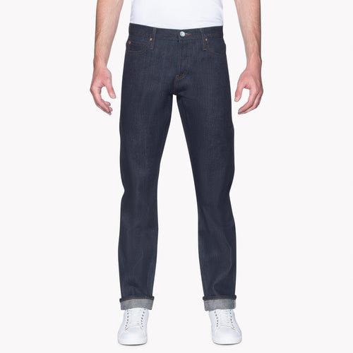 UB121 Skinny Fit 21oz Heavyweight Indigo Selvedge Denim | The Unbranded Brand