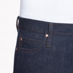 UB121 Skinny Fit 21oz Heavyweight Indigo Selvedge Denim | The Unbranded Brand