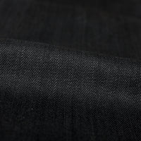 UB144 Skinny Fit 11oz Solid Black Stretch Selvedge Denim | The Unbranded Brand