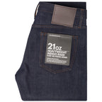 UB221 Tapered Fit 21oz Heavyweight Indigo Selvedge Denim | The Unbranded Brand
