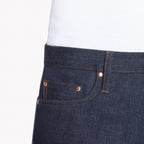 UB221 Tapered Fit 21oz Heavyweight Indigo Selvedge Denim | The Unbranded Brand