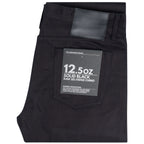 UB255 Tapered Fit 12.5oz Black Selvedge Chino | The Unbranded Brand