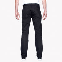 UB255 Tapered Fit 12.5oz Black Selvedge Chino | The Unbranded Brand