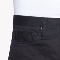UB255 Tapered Fit 12.5oz Black Selvedge Chino | The Unbranded Brand