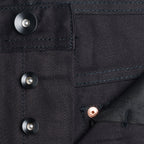 UB255 Tapered Fit 12.5oz Black Selvedge Chino | The Unbranded Brand