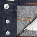 UB321 Straight Fit 21oz Heavyweight Indigo Selvedge Denim | The Unbranded Brand
