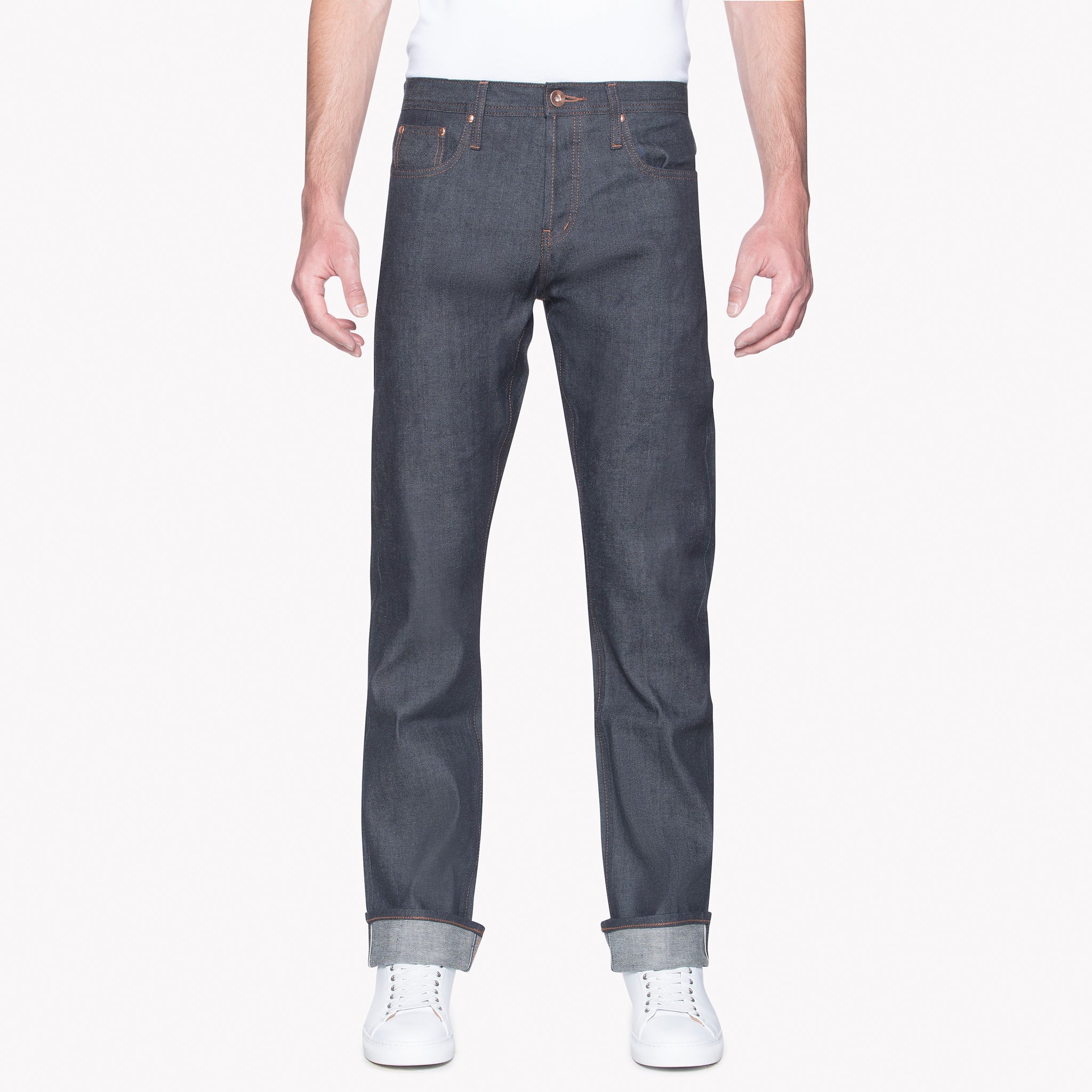 UB322 Straight Fit 11oz Indigo Stretch Selvedge Denim | The