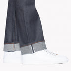 UB322 Straight Fit 11oz Indigo Stretch Selvedge Denim | The Unbranded Brand