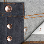 UB401 Tight Fit 14.5oz Indigo Selvedge Denim | The Unbranded Brand