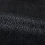 UB444 Tight Fit 11oz Solid Black Stretch Selvedge Denim | The Unbranded Brand