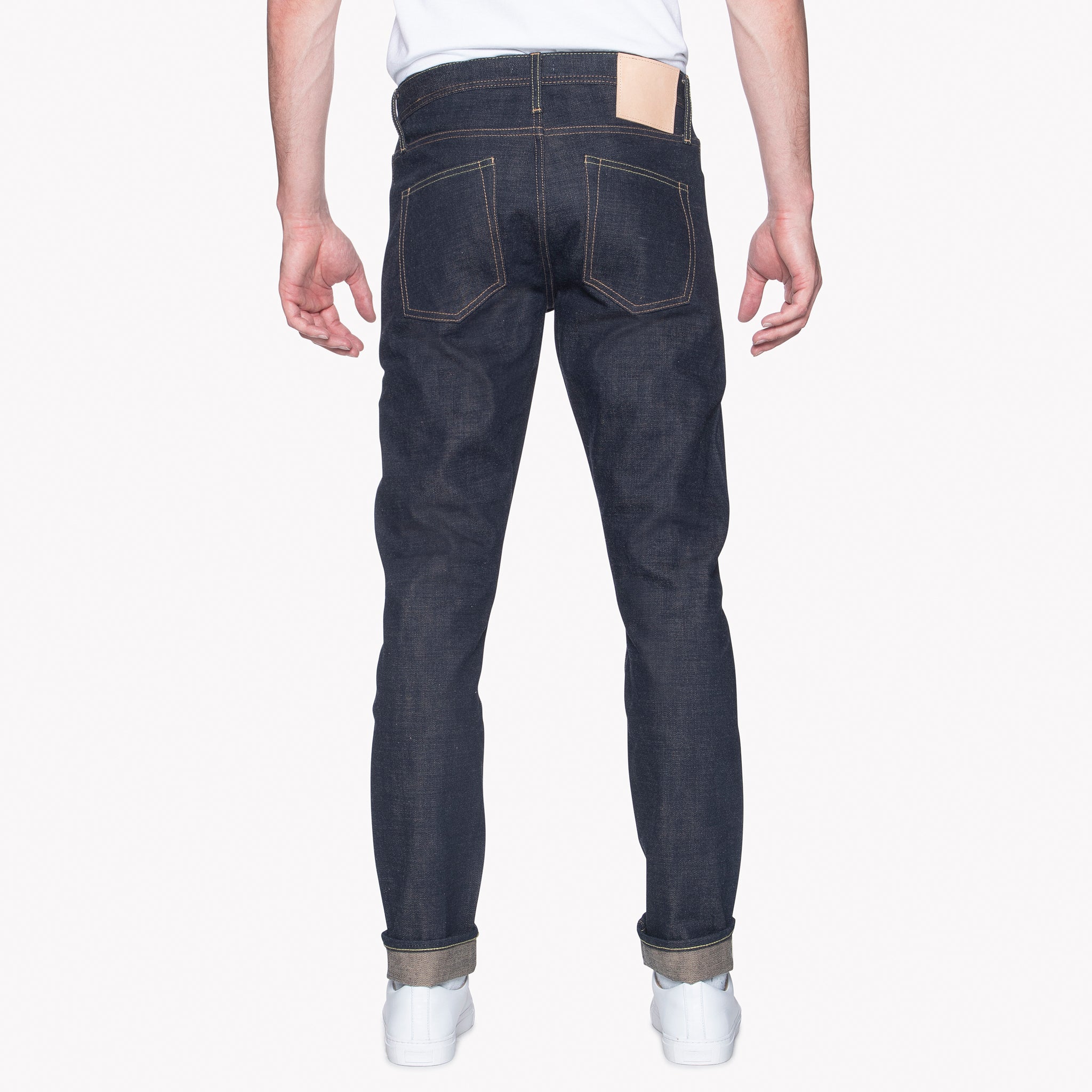 UB469 Tight Fit 18oz Slub Selvedge With Natural Seed Weft | The Unbranded Brand
