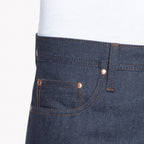 UB601 Relaxed Tapered Fit 14.5oz Indigo Selvedge Denim | The Unbranded Brand