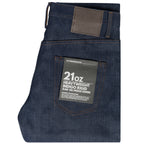 UB621 Relaxed Tapered Fit 21oz Indigo Selvedge Denim | The Unbranded Brand