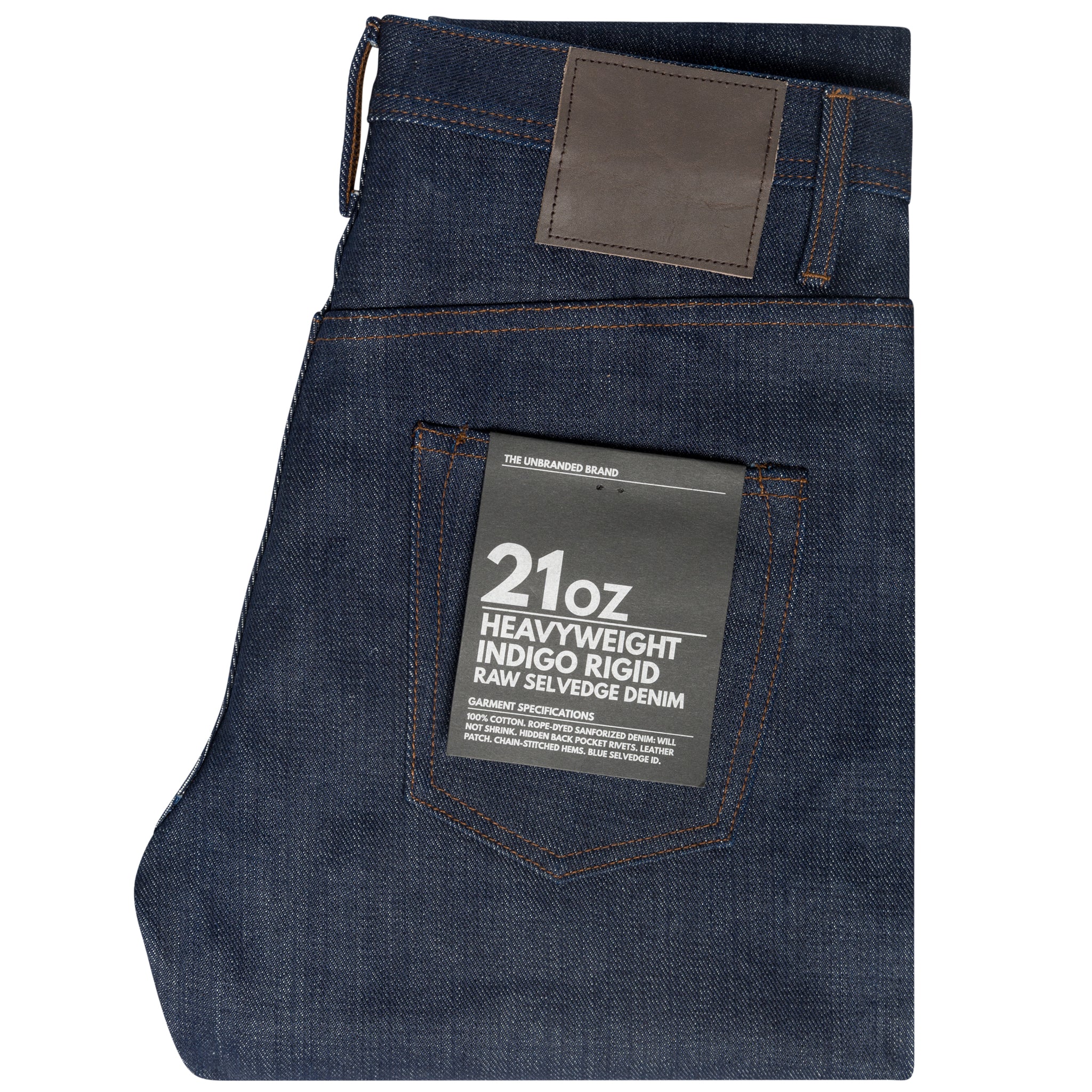 【SHINZO】HEAVYWEIGHT SELVEDGE DENIM TNK101BE - 14oz 