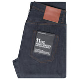UB622 Relaxed Tapered Fit 11oz Indigo Stretch Selvedge Denim | The Unbranded Brand