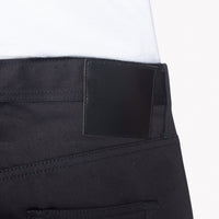 UB655 Relaxed Tapered Fit 12.5oz Black Selvedge Chino | The Unbranded Brand