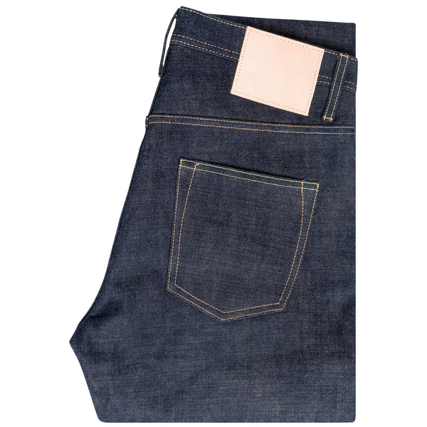 UB669 Relaxed Tapered Fit 18oz Slub Selvedge With Natural Seed Weft | The Unbranded Brand